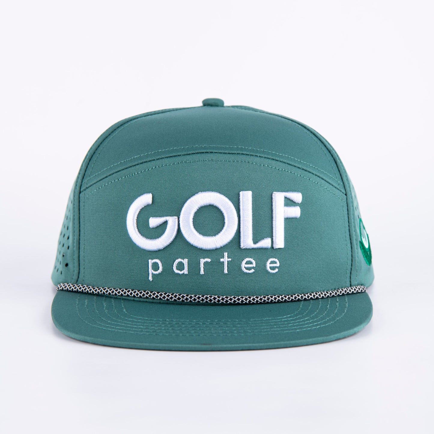 Green & White Snapback