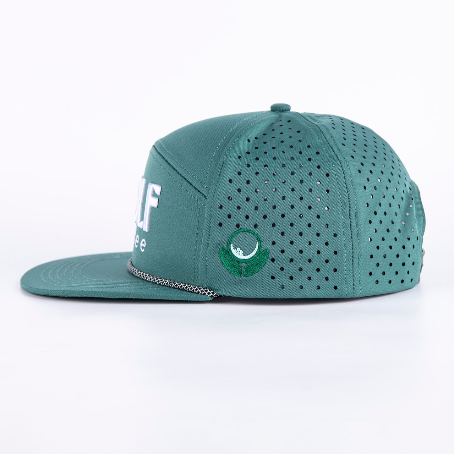 Green & White Snapback