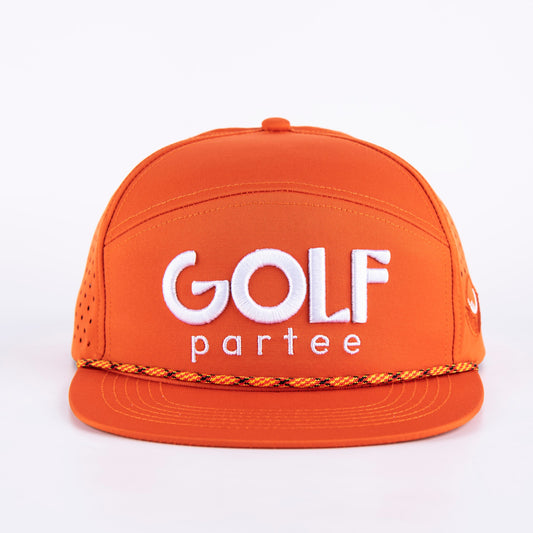 Orange & White Snapback