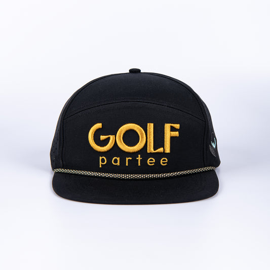 Black & Gold Snapback