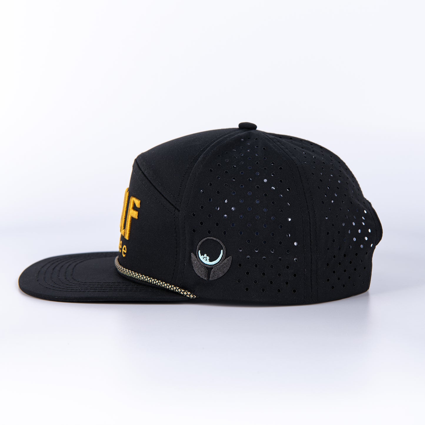 Black & Gold Snapback